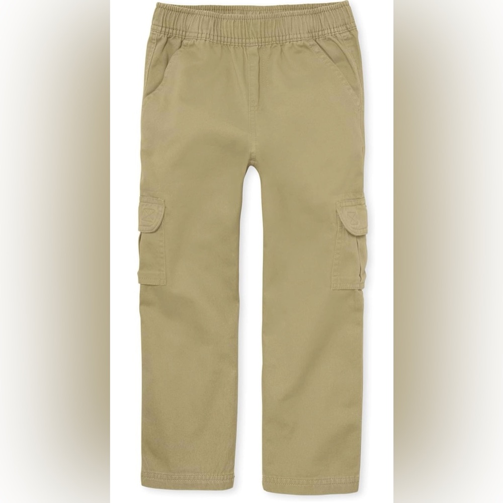The Children’s Place Boys Pull on Cargo Pants Color: Flax - Size 8 BNWT